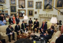 이 대통령, 미 트럼프 대통령과 첫 정상회담…남북 피스메이커 제안