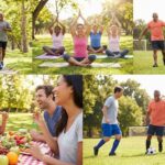 활력 넘치는 삶의 비결, 꾸준한 운동과 건강한 식단!