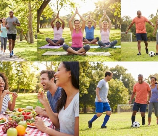 활력 넘치는 삶의 비결, 꾸준한 운동과 건강한 식단!