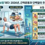 근육은 ‘건강 보험’이다: 2026년, 근력운동과 단백질이 주목받는 이유