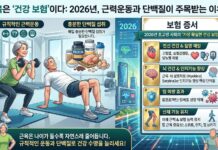 근육은 ‘건강 보험’이다: 2026년, 근력운동과 단백질이 주목받는 이유